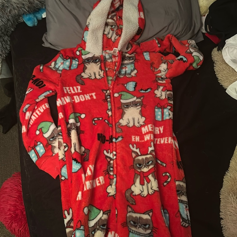 Women’s Grumpy Cat Onesie Size XS